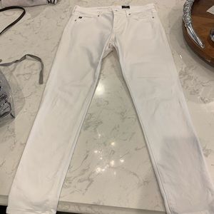 white jeans